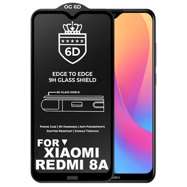 Защитное стекло 6D для Redmi 8A противоударное Защитное стекло 6D для Redmi 8A противоударное