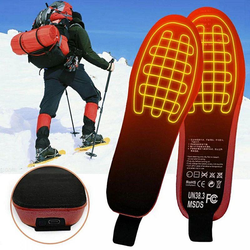 Устілки для взуття з підігрівом SKI TECH бездротові з вбудованим акумулятором та пультом керування підрізні р. 41-45 - фото 3