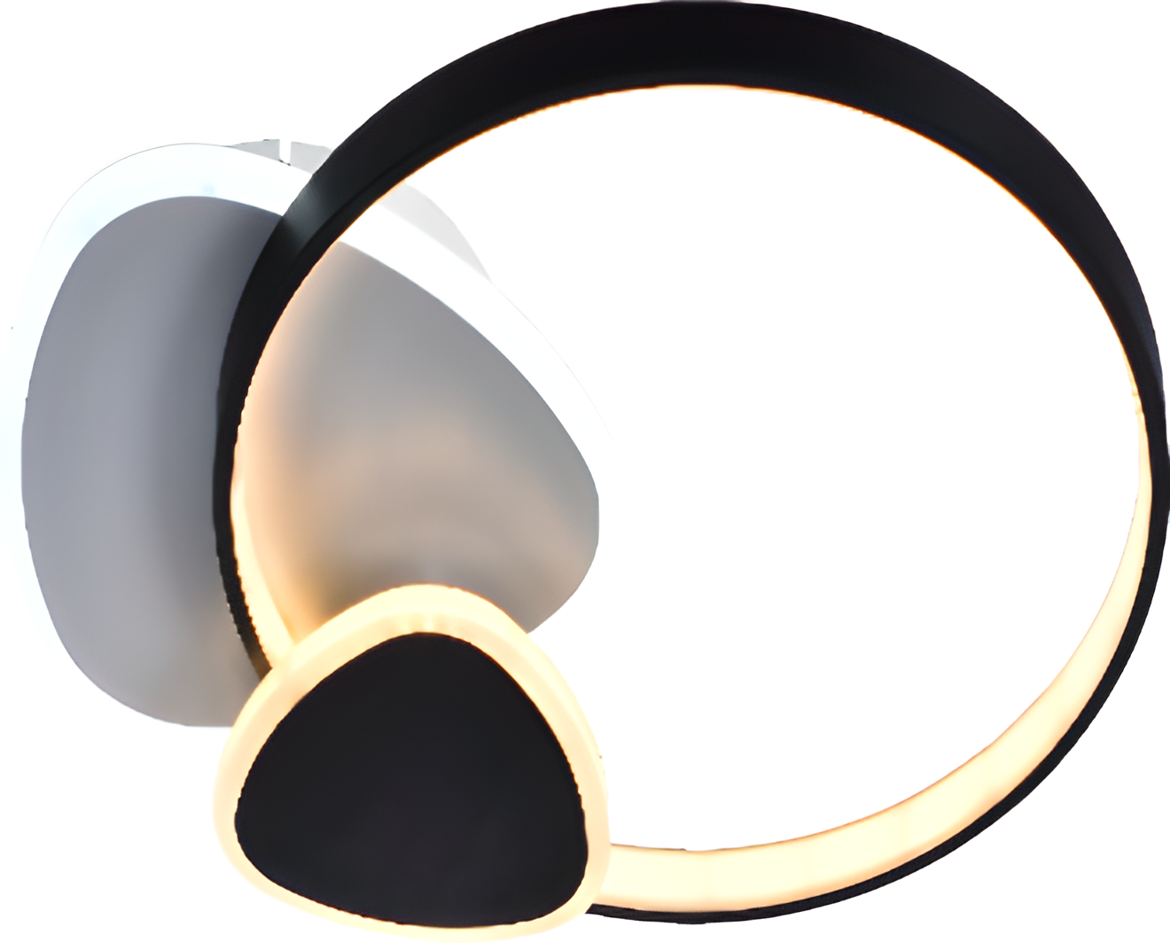 Люстра светодиодная Sirius C7036/550A WH BK 100 W акриловая