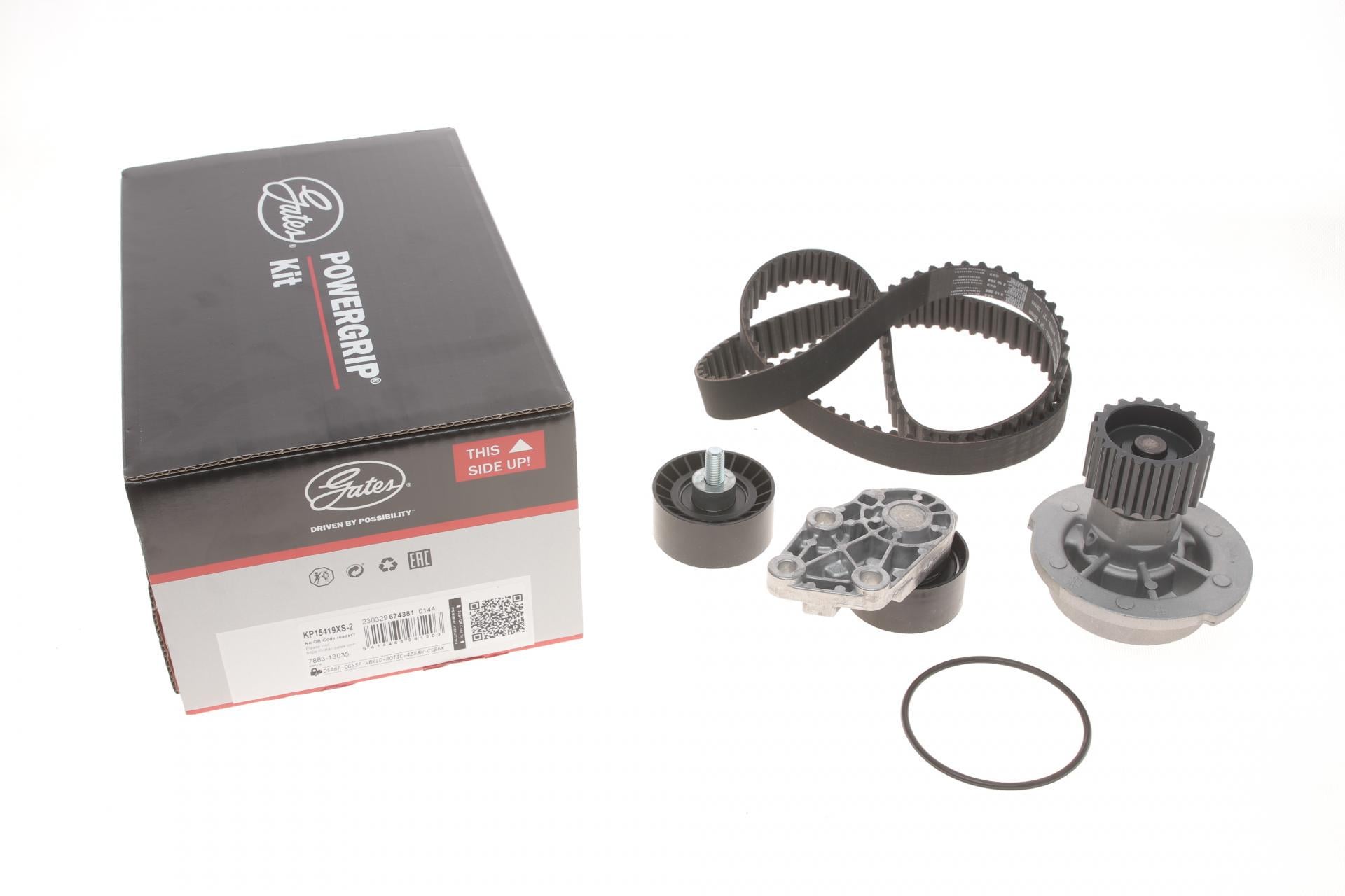 Комплект ГРМ и помпа GATES Daewoo Nubira/Chevrolet Aveo/Lacetti 1.4/1.6 97- 25x127z (KP15419XS-2)