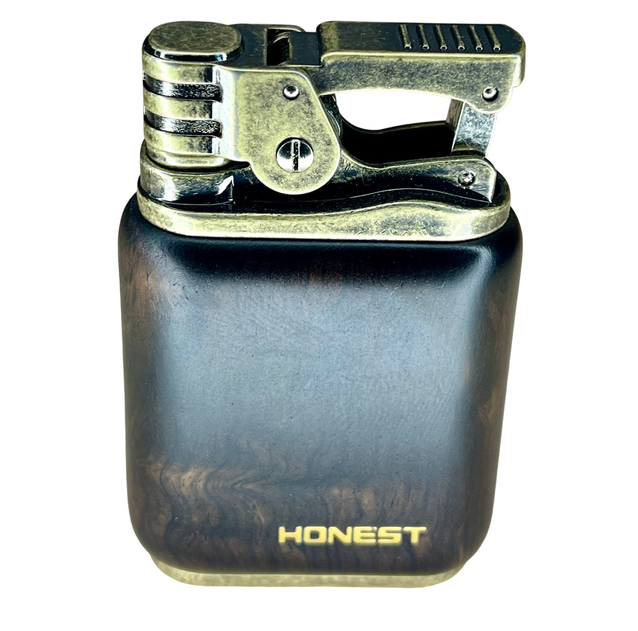 Зажигалка бензиновая Honest BCZ789 Dark Wood (2136598736)