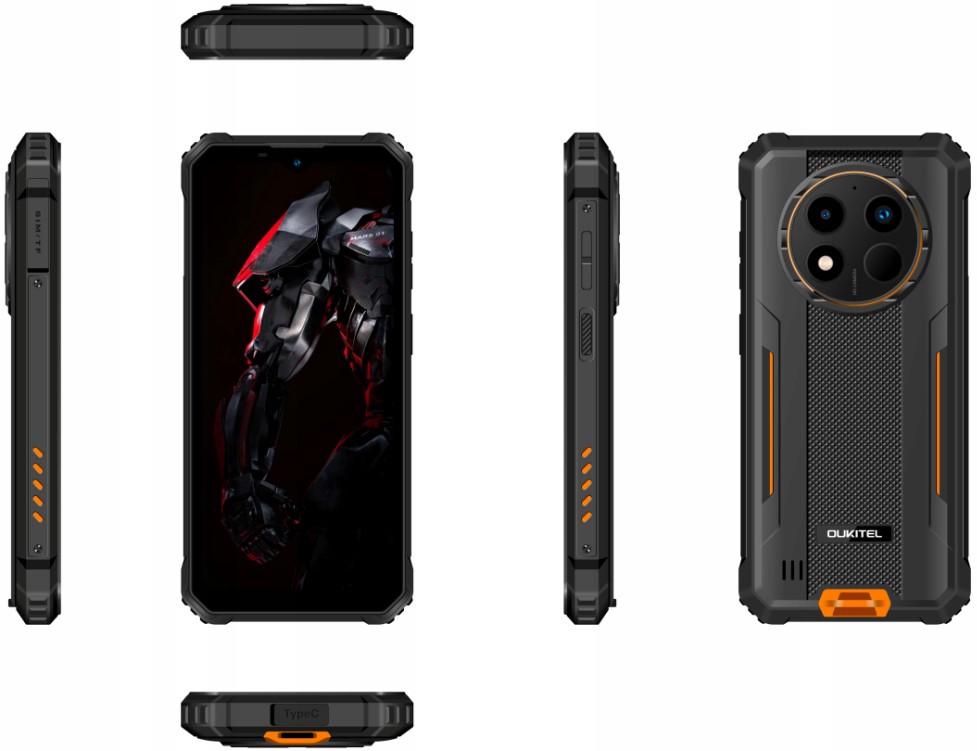 Смартфон Oukitel WP28 8/256 Гб Global Orange - фото 6