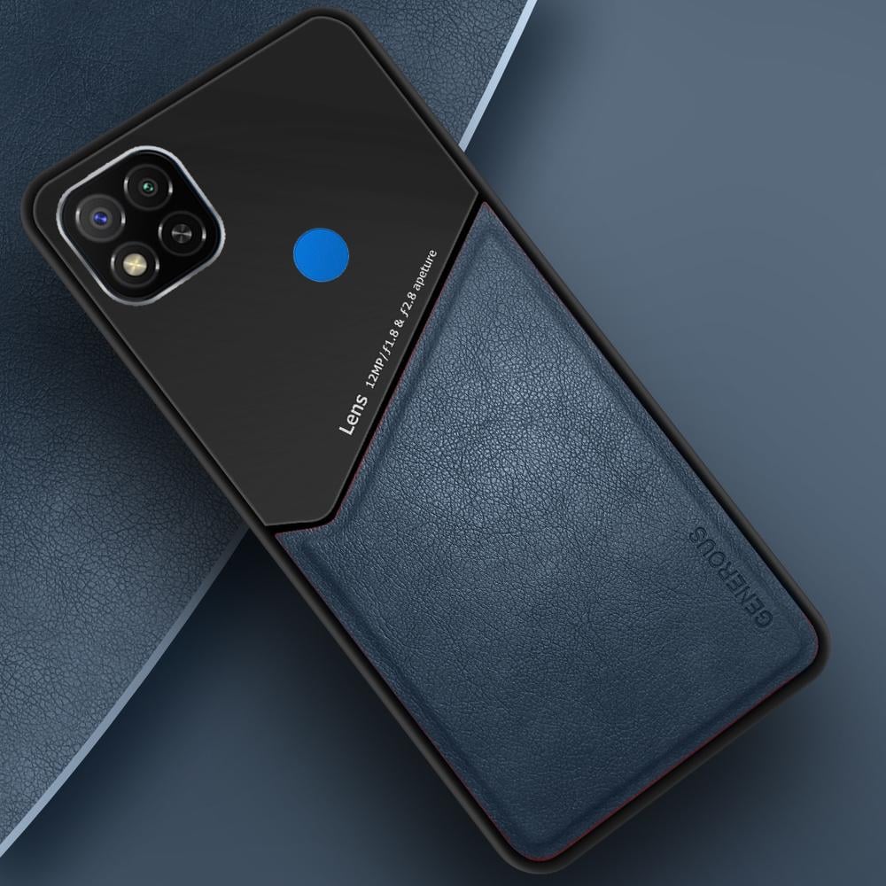 Комбинированный чехол Generous на Xiaomi Redmi 9C Blue (20020-28)