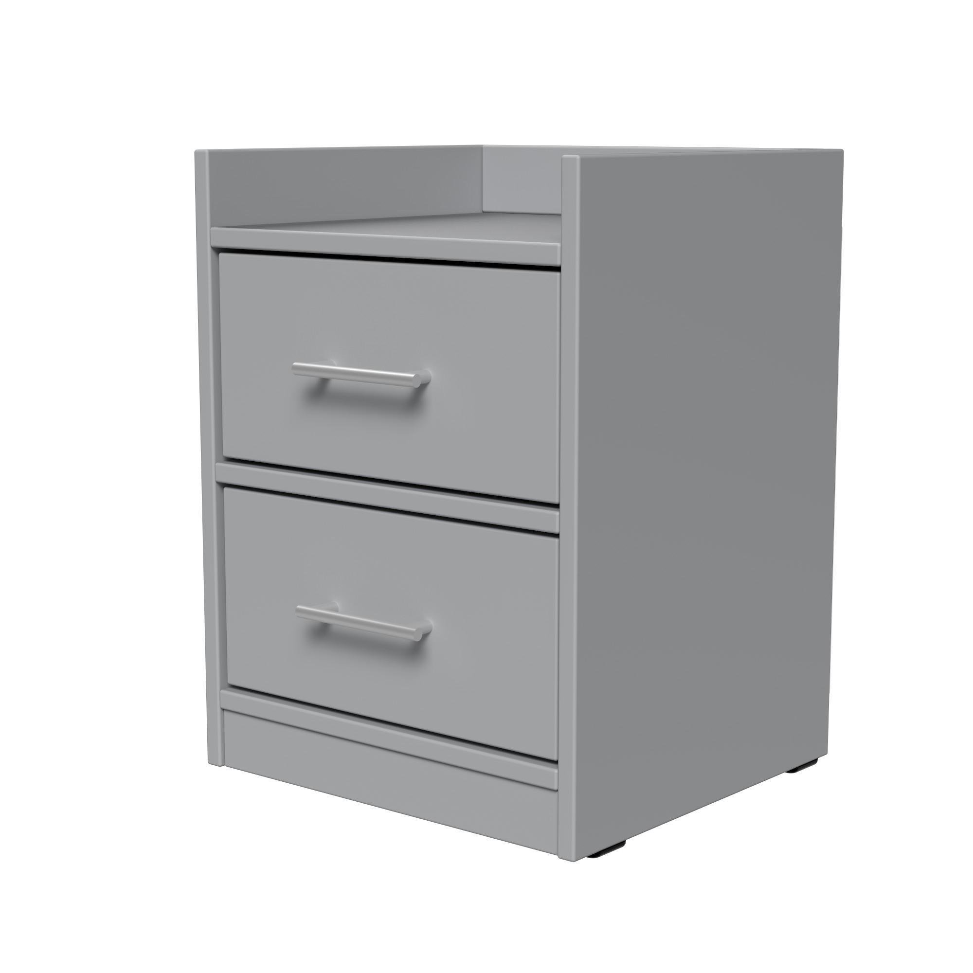 Тумба прикроватная ТП6 SENAM 500х380х350 мм ДСП Серая Мышка - фото 3 Тумба прикроватная ТП6 SENAM 500х380х350 мм ДСП Серая Мышка - фото 3