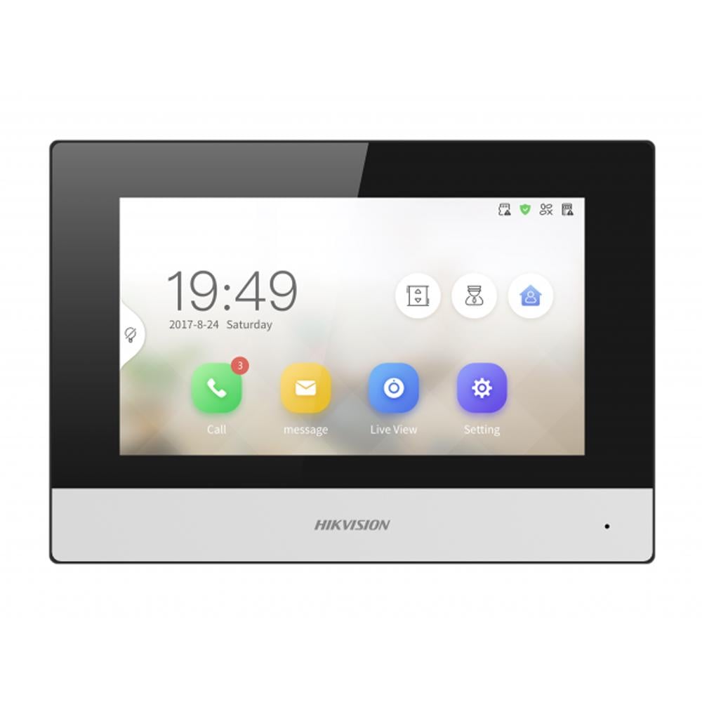 Видеодомофон гибридный Hikvision DS-KH6320-TDE1