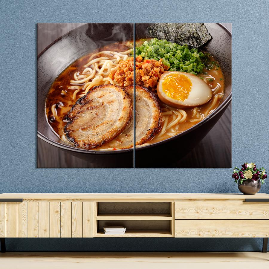 Настенний декор Классический японский суп Рамэн 71x51 см (A241-2)