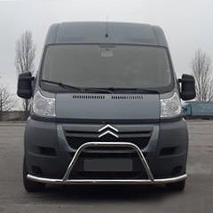Передняя дуга ST019 CAN для Peugeot Boxer 2006-2025 гг. нержавеющая сталь Хром