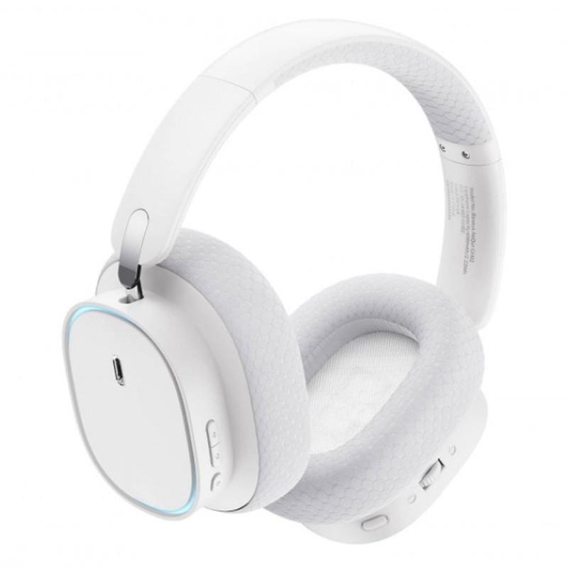 Наушники накладные беспроводные BASEUS AeQur GH02 Gaming Moon White (A00050800)