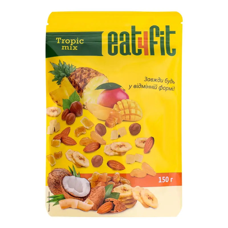 Смесь орехово-фруктовая Eat4Fit Tropic mix 150 г (4820212130083)