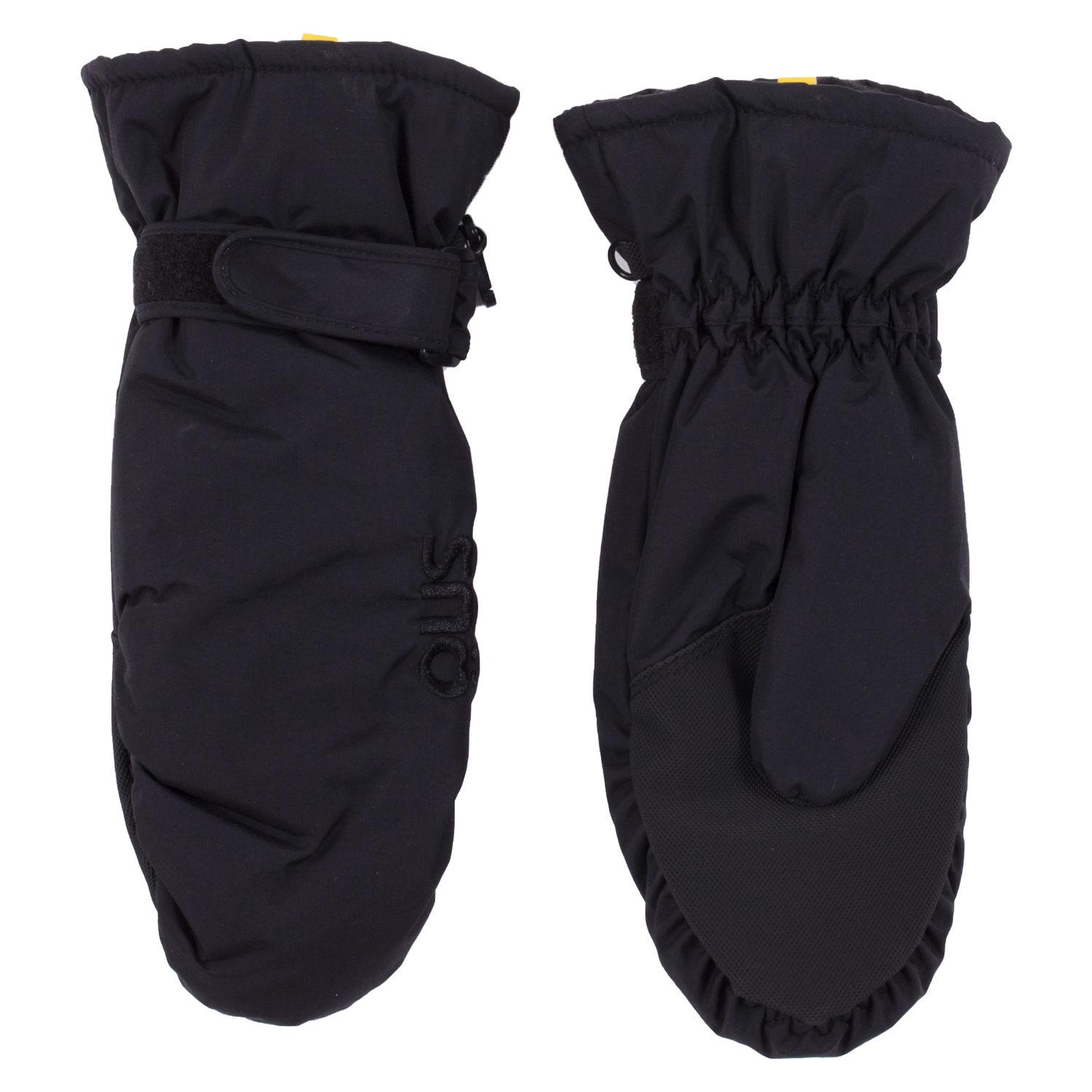 Рукавицы-краги зимние детские SNO F19MIT302AF непромокаемые 14-16 лет Черный (F19MIT302AF-Black-14/16)