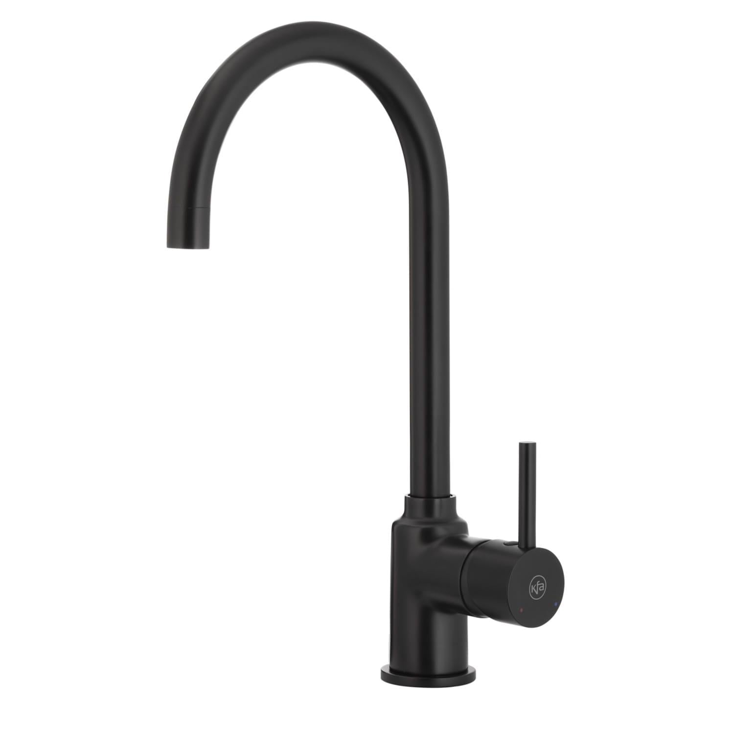 Смеситель для кухни KFA Armatura Neda однорычажный Черный матовый (5823-915-81)