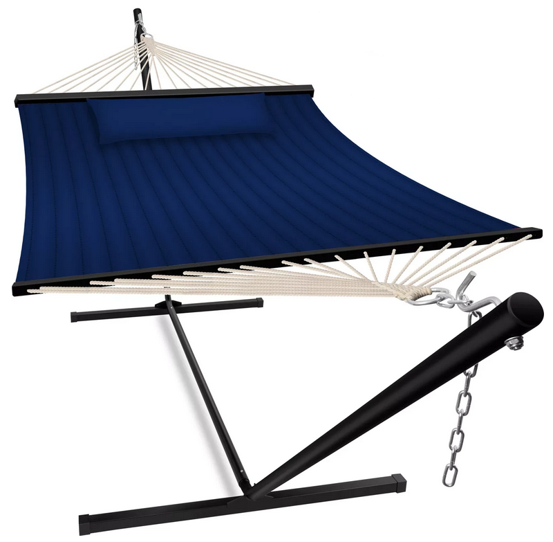 Гамак підвісний для саду та дачі KESSER 200 кг 360x120x115 см (4255598323192)