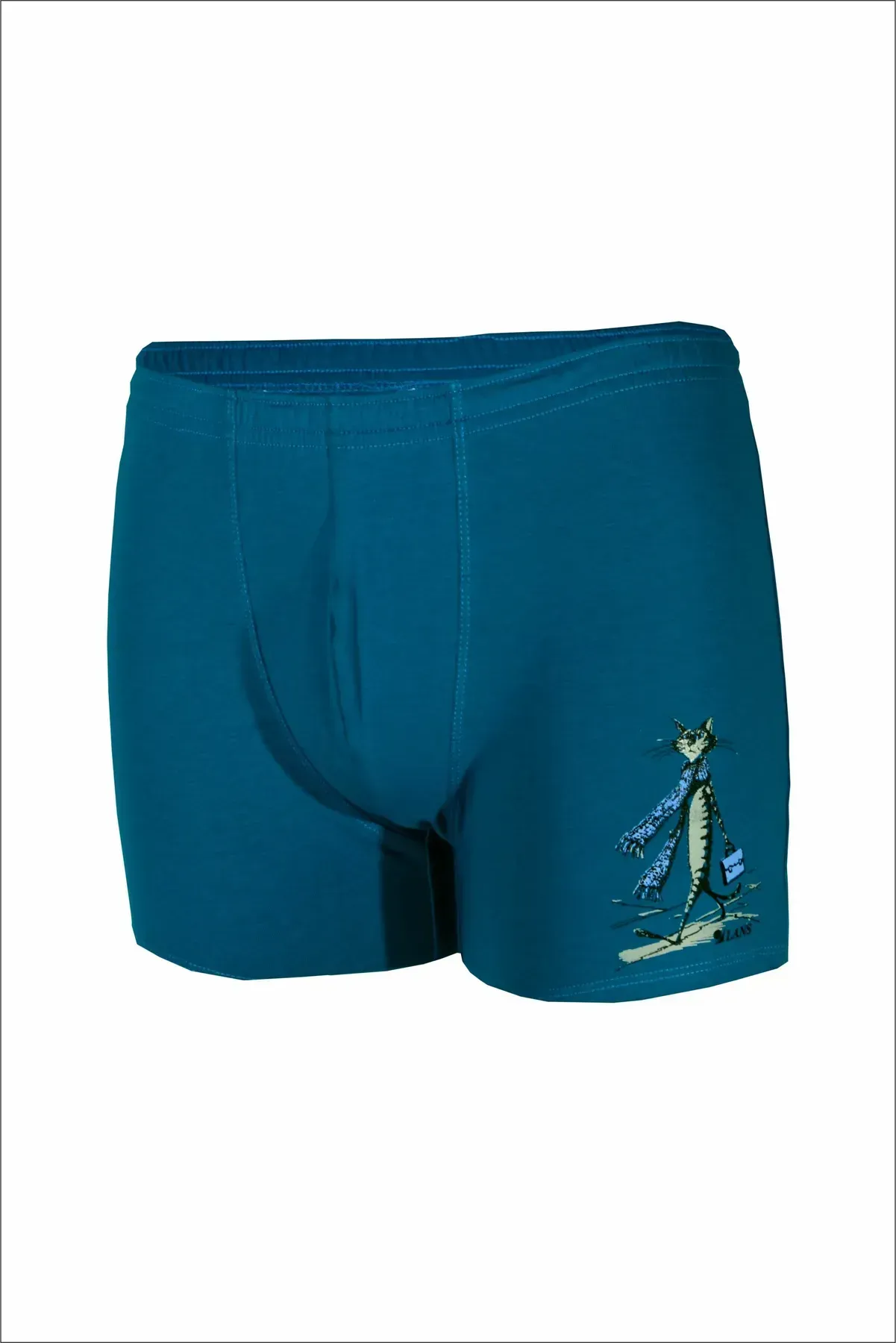 Трусы мужские транки Lans Кот с портфелем 3XL (28300512)