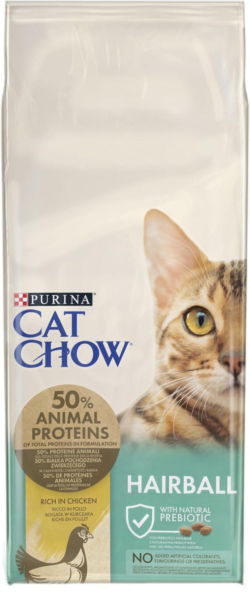 Сухий корм для котів Purina Cat Chow Hairball проти утворення вовняних грудок 15 кг (5997204514523) Сухий корм для котів Purina Cat Chow Hairball проти утворення вовняних грудок 15 кг (5997204514523)