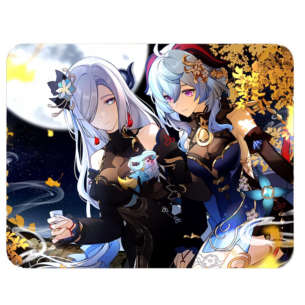 Коврик для мышек Гань Юй Шень Хэ Геншин импакт Genshin Impact 18х22 см (k259)