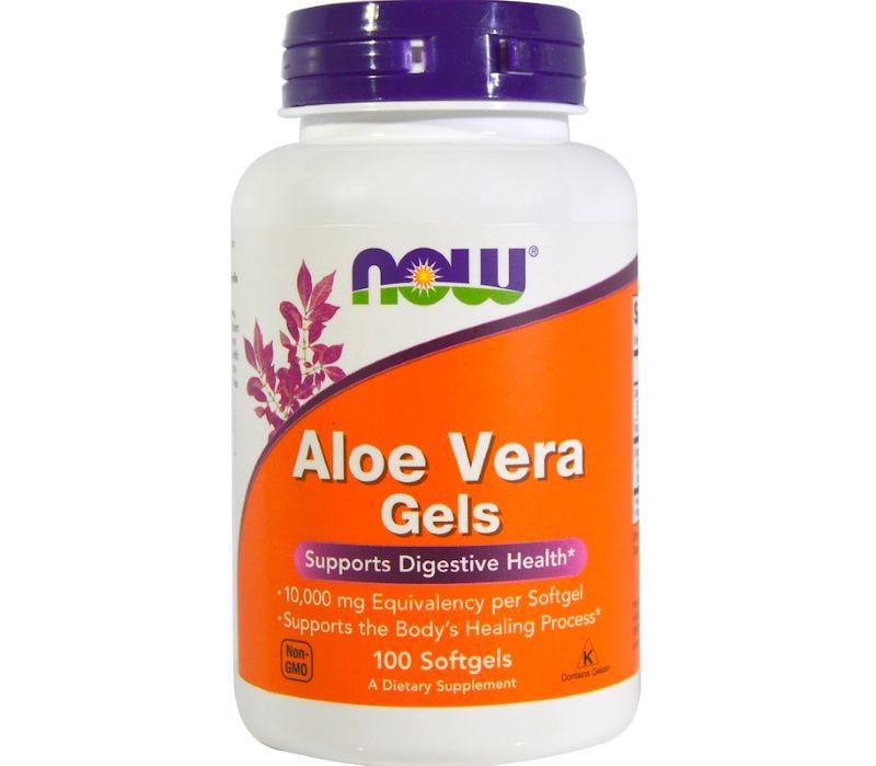 Алое Вера Now Foods Aloe Vera gels 100 м'як. капс. (000002782)