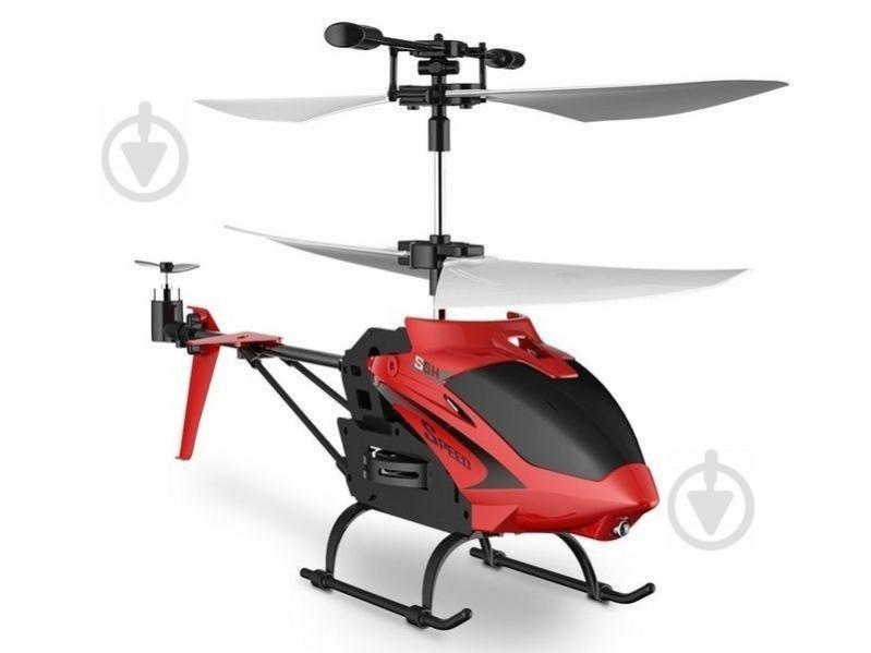 Интерактивная игрушка Induction Aircraft летающий вертолет Красный