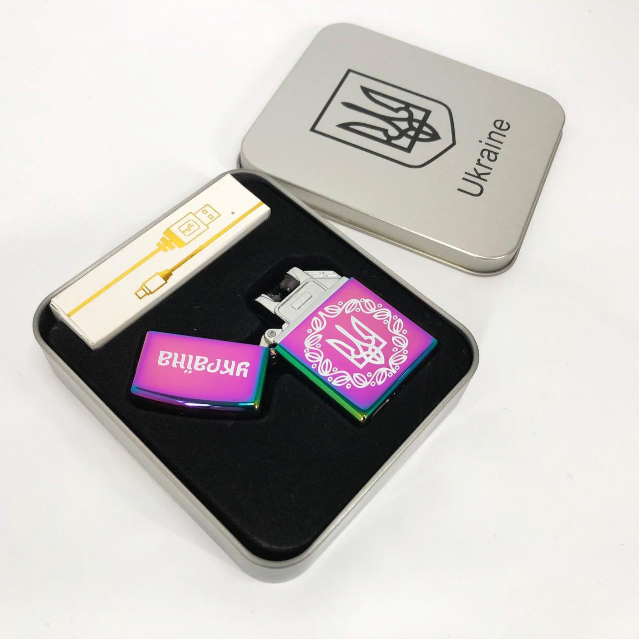 Зажигалка дуговая электроимпульсная зажигалка USB Хамелеон (HL-447) - фото 5 Зажигалка дуговая электроимпульсная зажигалка USB Хамелеон (HL-447) - фото 5