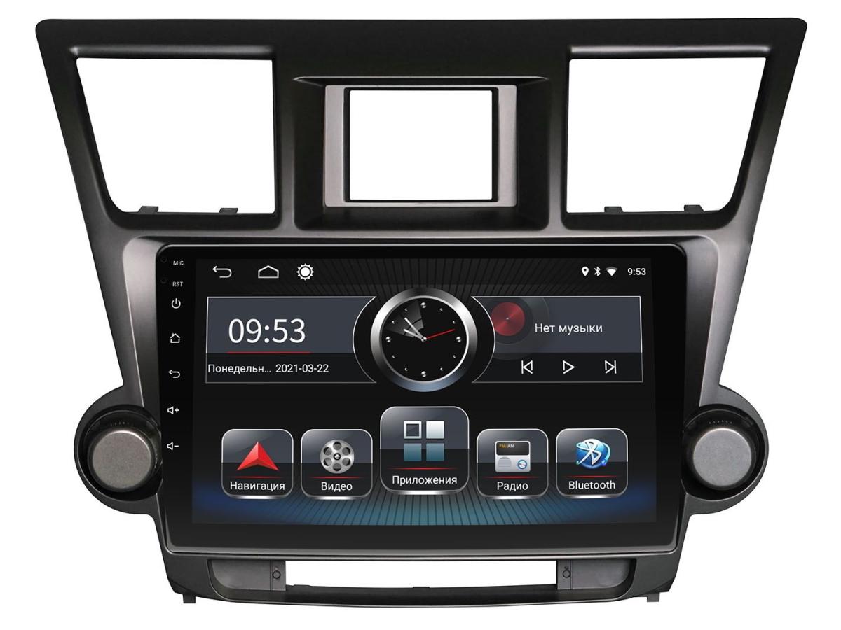 Штатная автомагнитола Incar PGA2-2323 Toyota Highlander 2008-2013