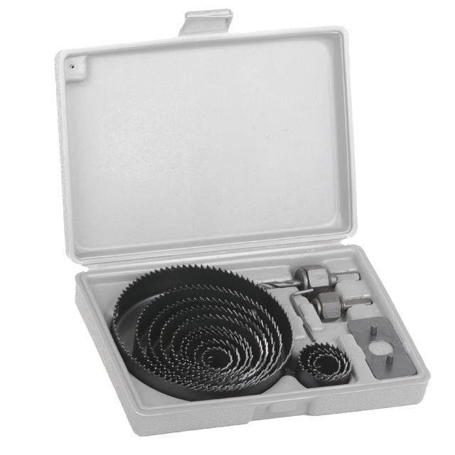 Набір корончатих свердел по деревині 16 шт. 19-127 мм 19/22/29/32/38/44/54/64/76/89/102/127 мм - фото 6 Набір корончатих свердел по деревині 16 шт. 19-127 мм 19/22/29/32/38/44/54/64/76/89/102/127 мм - фото 6