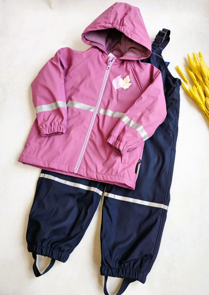 Дощовик-костюм дитячий Lupilu на флісі брудопруф 98-104 см (008185/006363)