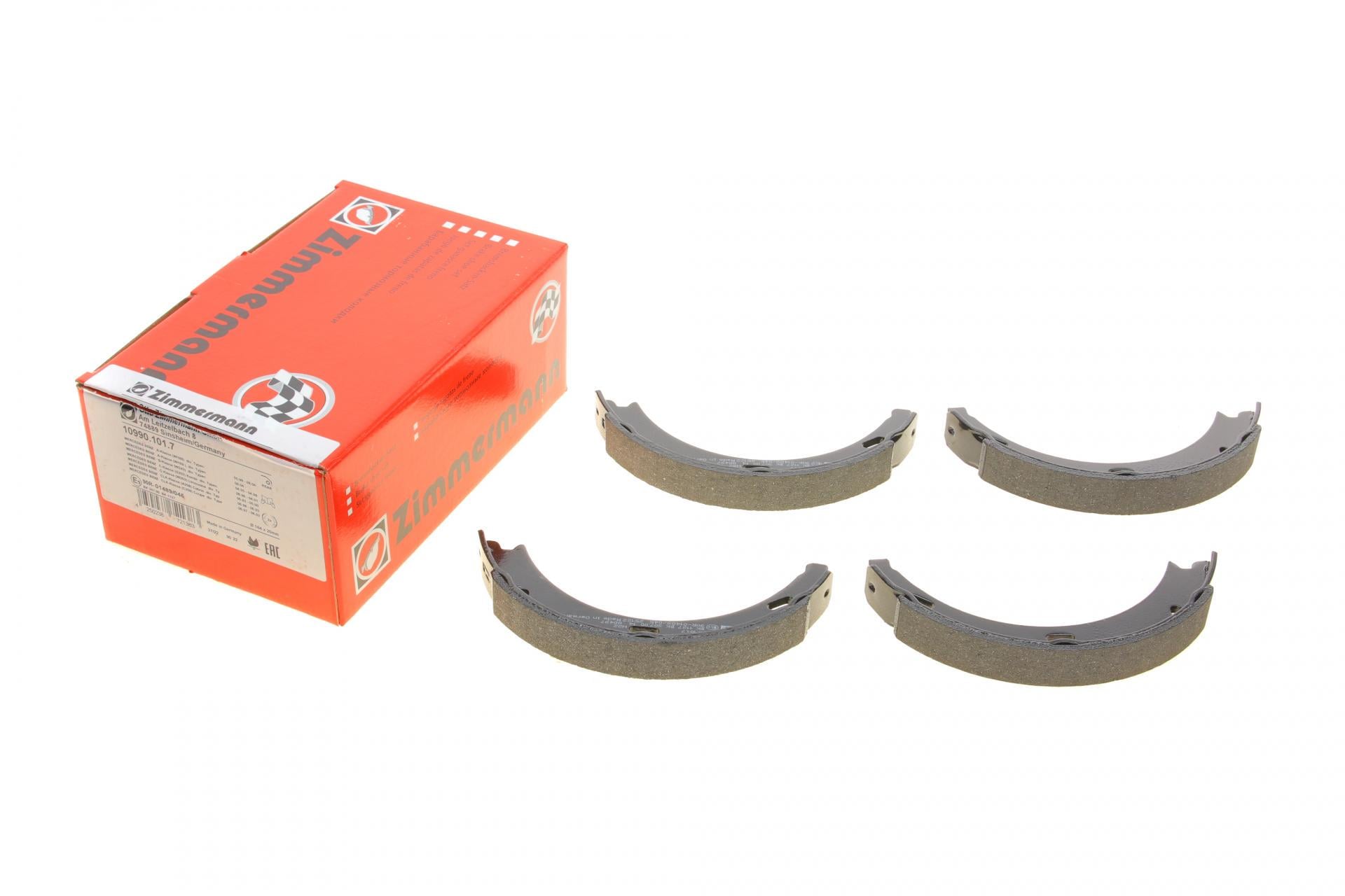 Колодки ручника ZIMMERMANN 10990.101.7 MB 190 W201/E-class W124/W210 96-04 164x20 Колодки ручника ZIMMERMANN 10990.101.7 MB 190 W201/E-class W124/W210 96-04 164x20