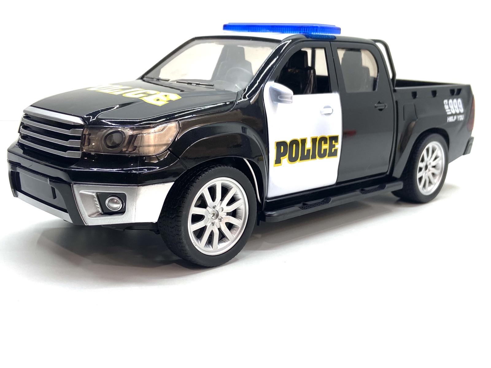 Джип на радиоуправлении Bambi Полиция масштаб 1:12 Черный (M 4935)