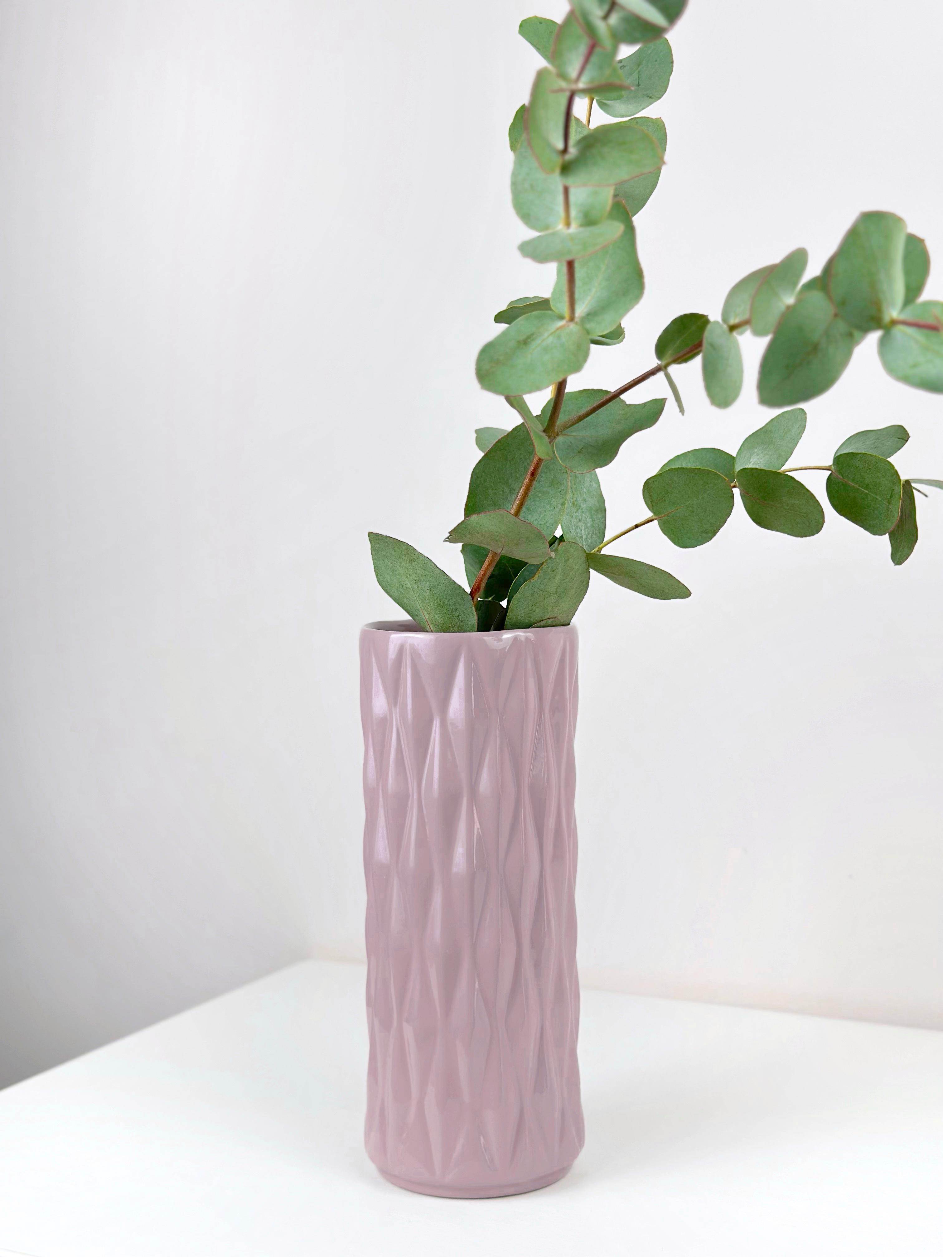 Ваза для цветов и декора Сакура 20 см Фиолетовый (14001-13)