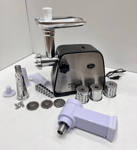 М'ясорубка 3в1 Zepline ZP-203 3800 Вт - фото 4 М'ясорубка 3в1 Zepline ZP-203 3800 Вт - фото 4