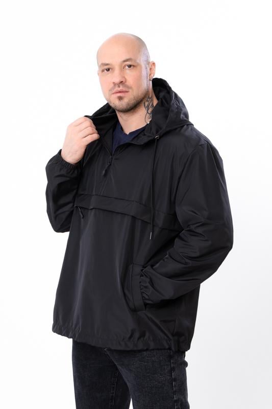 Анорак чоловічий демісезонний Носи Своє L Чорний (15263) - фото 2 Анорак чоловічий демісезонний Носи Своє L Чорний (15263) - фото 2