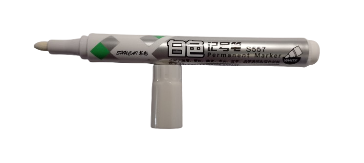 Маркер перманентный S-557 Белый (3894)