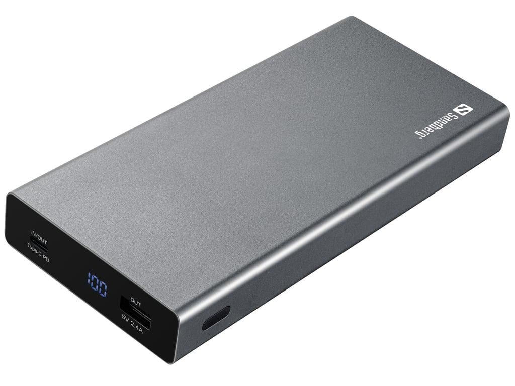 Повербанк Sandberg PD 88W 4,4A 20000 mAh USB 2хType-C OUT (420-52)