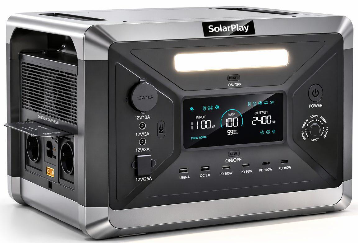 Зарядная станция SolarPlay Q2501 2400 W-4800 W/2400 W/2160W/2400 Вт/2160 Вт/4800 Вт