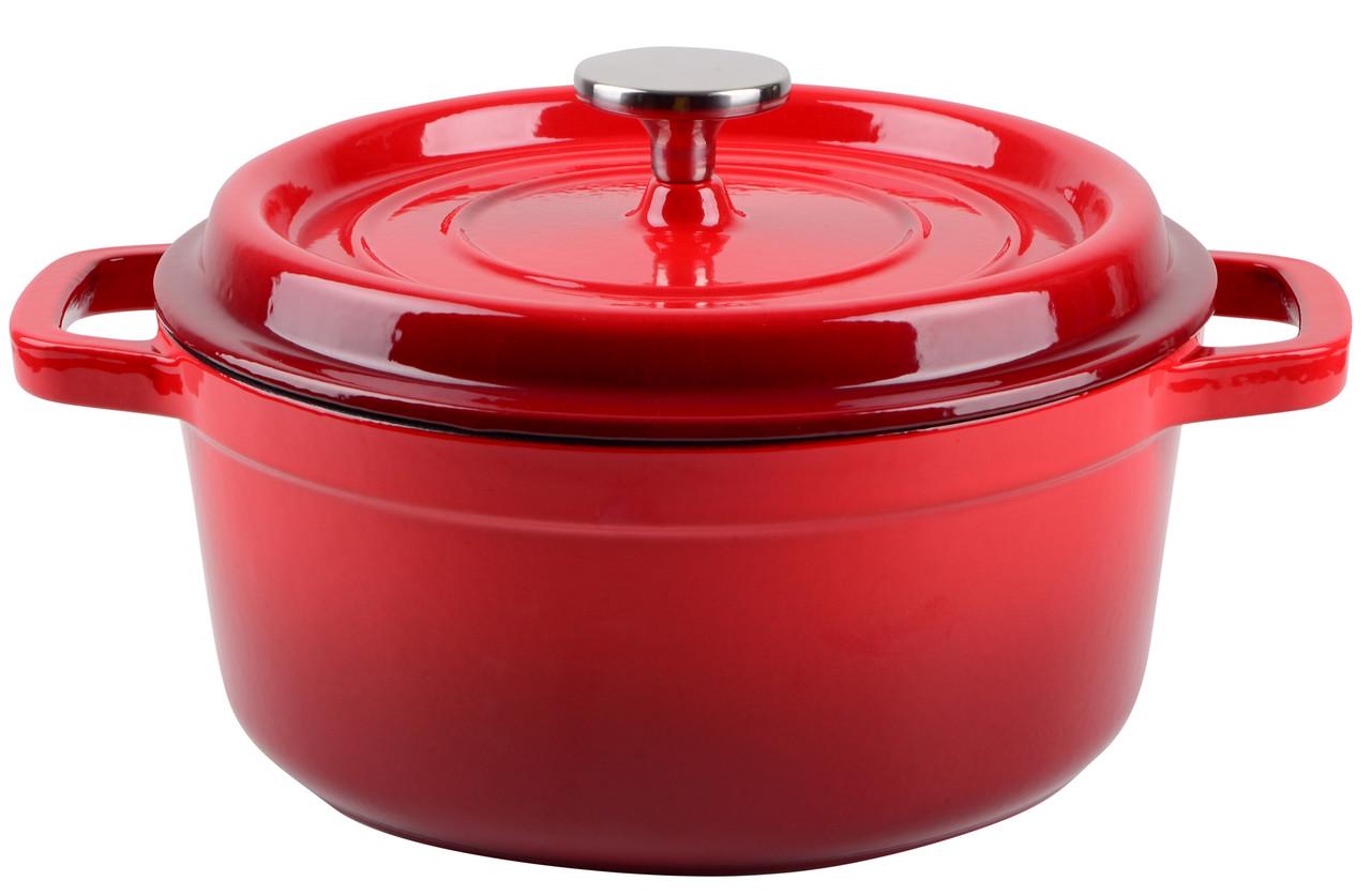 Каструля Ringel Essen 4,8 л 26 см Червоний (RG-2300-26) - фото 5