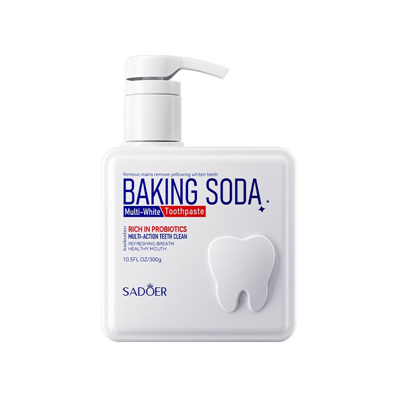 Зубна паста Sadoer Baking Soda з дозатором відбілюча 300 г (6974784011092) Зубна паста Sadoer Baking Soda з дозатором відбілюча 300 г (6974784011092)