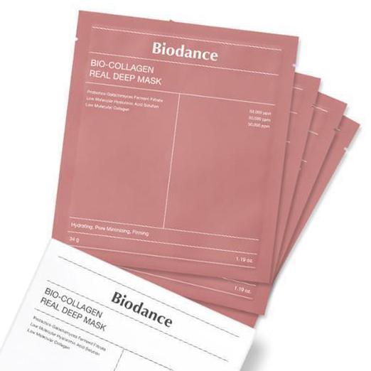 Маска для глубокого увлажнения Biodance Bio Collagen Real Deep Mask Sheet коллагеновая гидрогелевая 4 шт. - фото 2 Маска для глубокого увлажнения Biodance Bio Collagen Real Deep Mask Sheet коллагеновая гидрогелевая 4 шт. - фото 2