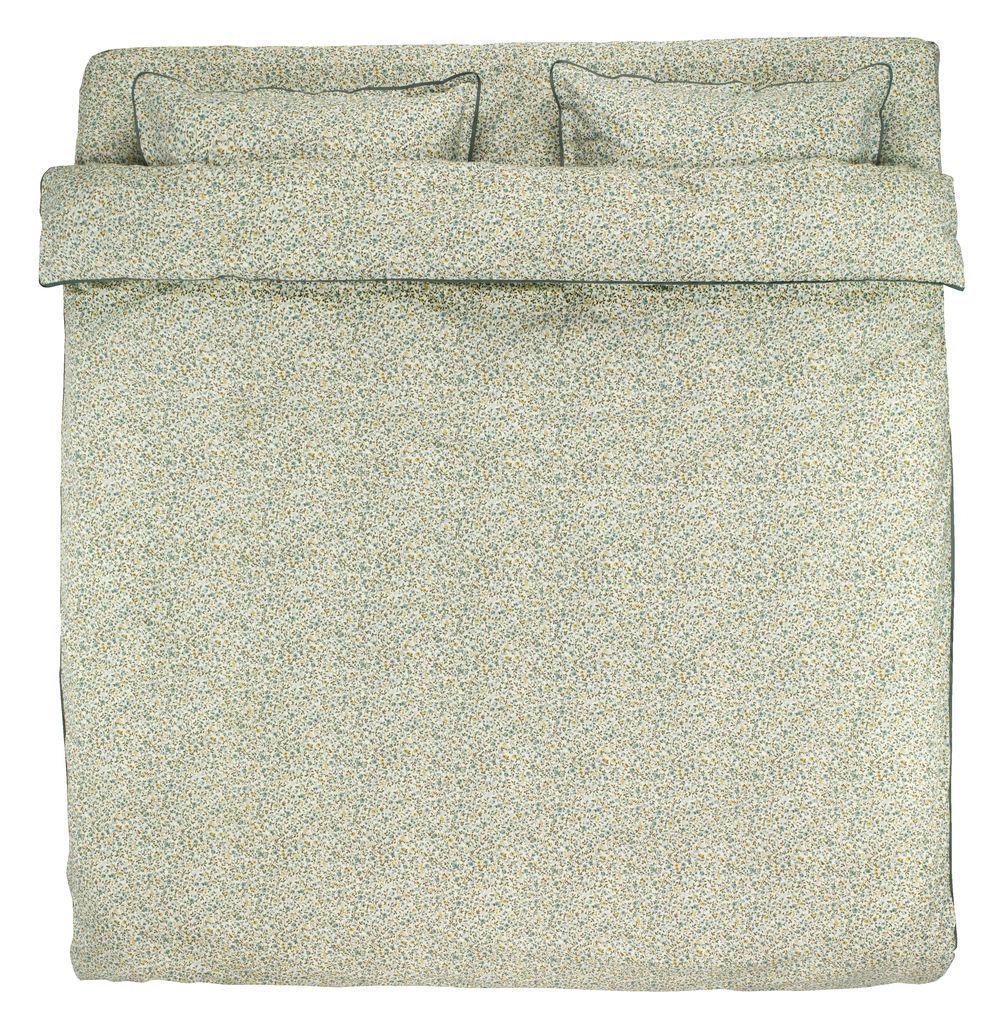 Комплект постельного белья 200х220 см наволочки 50x75 см 2 шт. Белый/Голубой