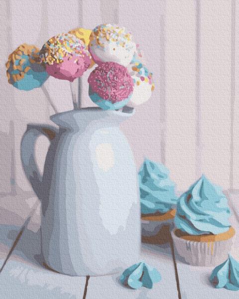 Картина по номерам Brushme Воздушные десерты 40x50 см (GX38499) Картина по номерам Brushme Воздушные десерты 40x50 см (GX38499)