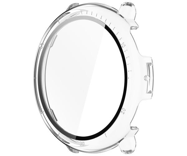 Чехол с защитным стеклом Protective Cover with Glass для Amazfit Active 2 Прозрачный
