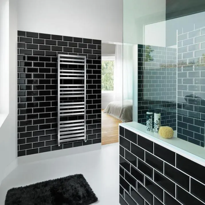 Полотенцесушитель дизайнерский Runtal Quarus QR 808x450 мм Хром - фото 3 Полотенцесушитель дизайнерский Runtal Quarus QR 808x450 мм Хром - фото 3