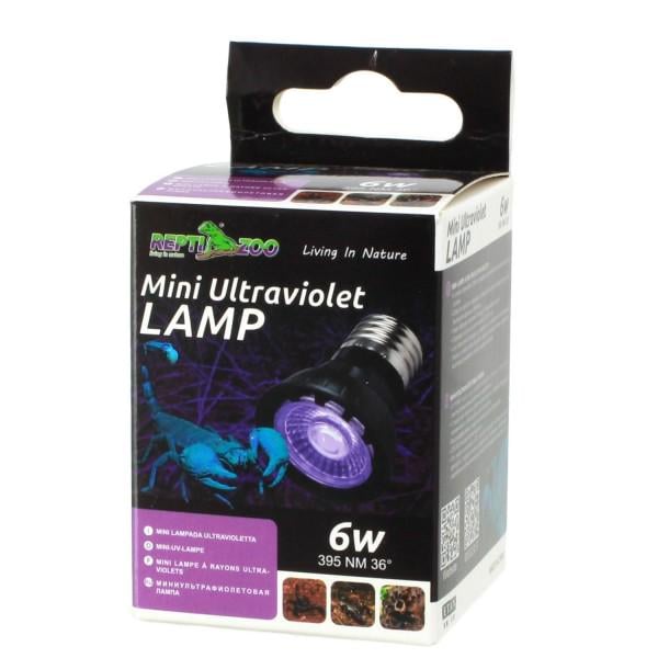 Лампа ультрафиолетовая UVB Repti-Zoo Mini Ultraviolet LED для террариума 6W (RZ-LEDU01)