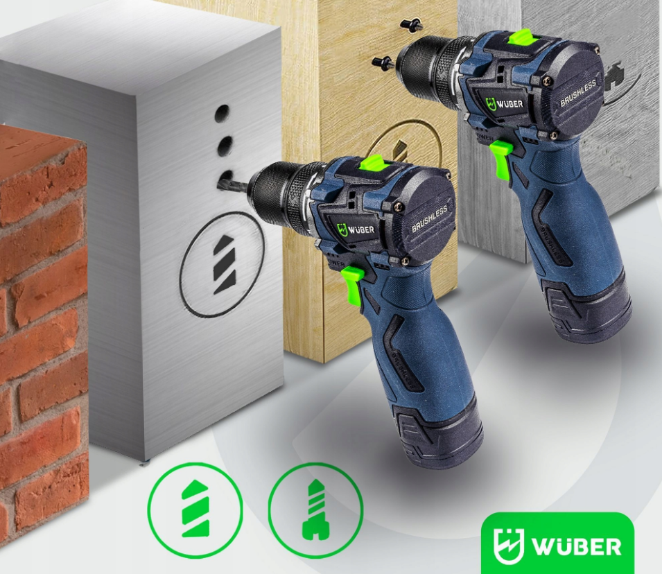 Гайковерт акумуляторний ударний Wuber 50Нм (2689502477) - фото 8