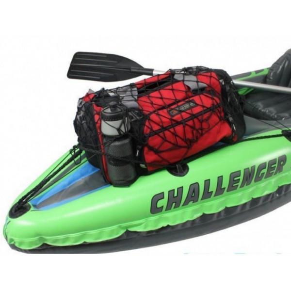 Надувна байдарка човен Intex Challenger K4 68306 NP з веслами 351х76х38 см Green (11051027) - фото 3 Надувна байдарка човен Intex Challenger K4 68306 NP з веслами 351х76х38 см Green (11051027) - фото 3