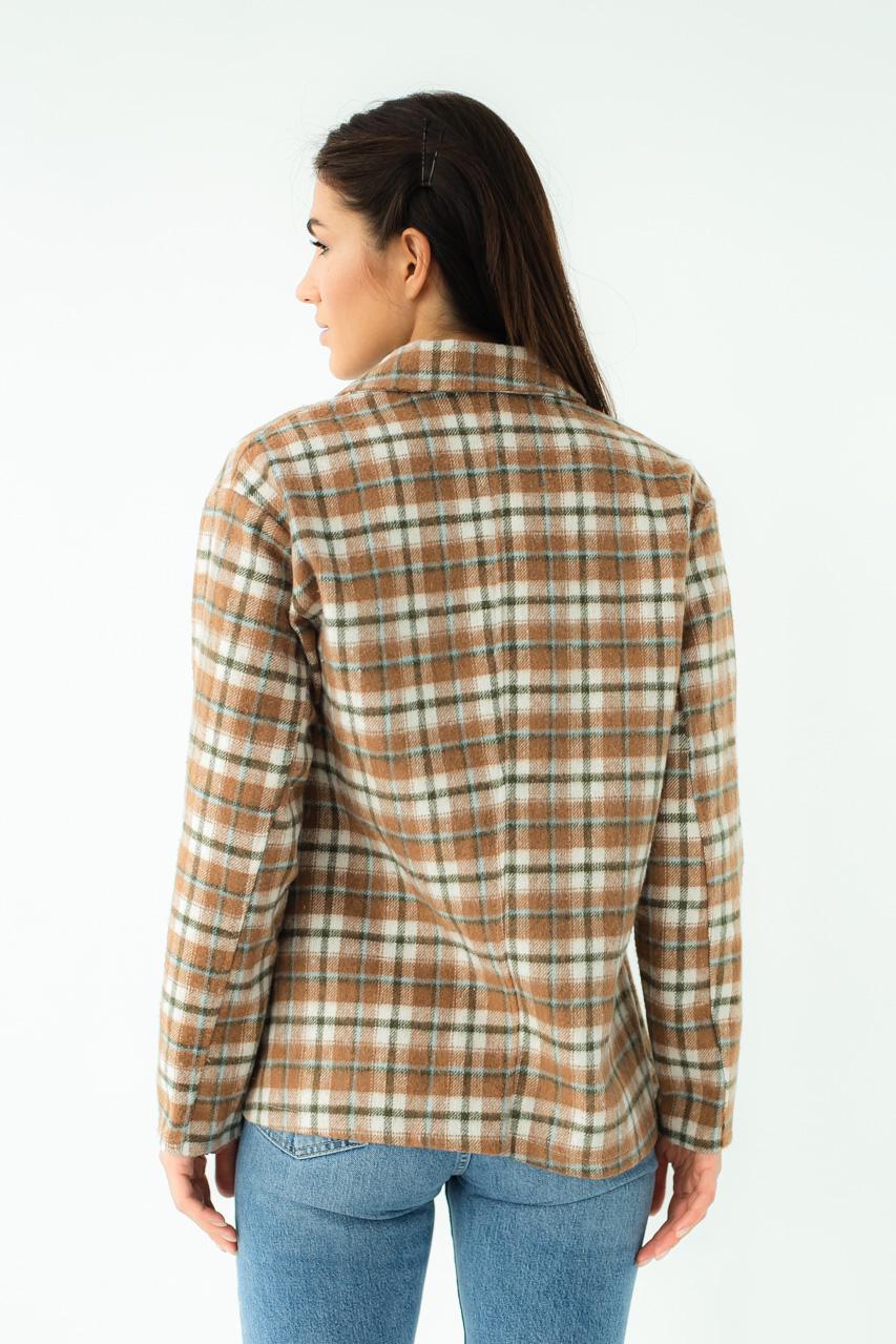 Жакет жіночий To More.e M Коричневий (9528352) - фото 2 Жакет жіночий To More.e M Коричневий (9528352) - фото 2