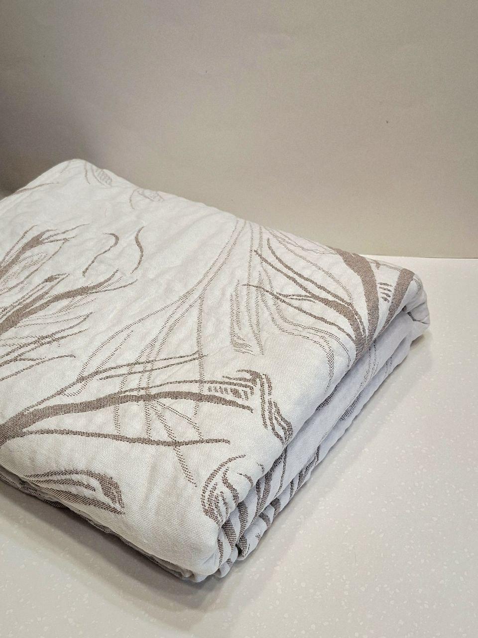 Покрывало муслиновое Malloory Home 150x200 см Бежевый (1244) - фото 3 Покрывало муслиновое Malloory Home 150x200 см Бежевый (1244) - фото 3