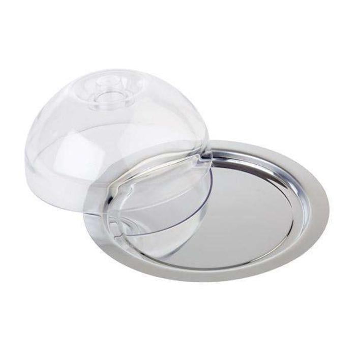 Поднос с крышкой APS d 22x9,5 см (13622)