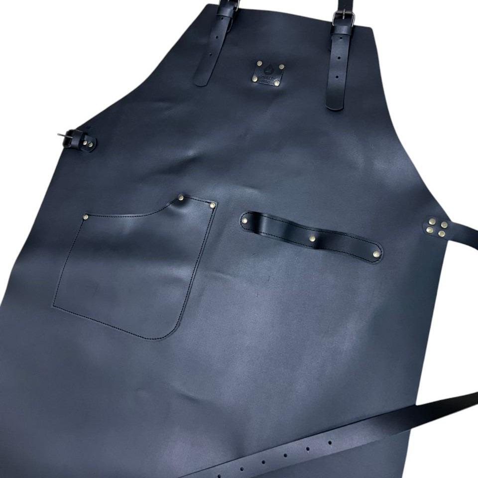 Фартук кожаный Gorillas BBQ спилок 1 карман - фото 2 Фартук кожаный Gorillas BBQ спилок 1 карман - фото 2