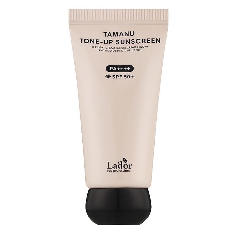 Крем для лица солнцезащитный Lador Tamanu Tone-up Sunscreen SPF50+ осветительный с маслом тамана 50 мл (32124432)