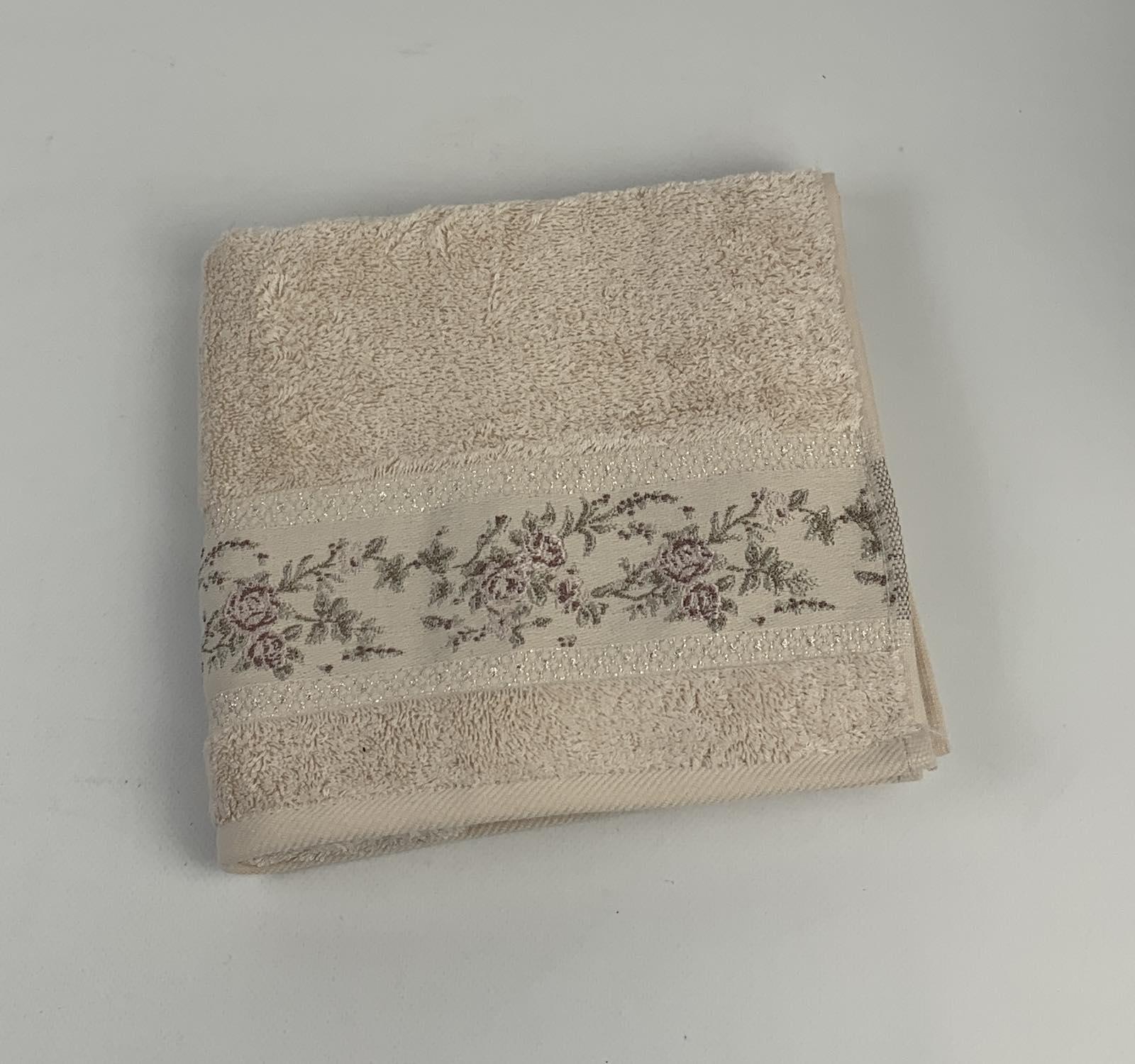 Рушник Puppila Ronesans 50x90 см Світло-бежевий (CN30555) - фото 1