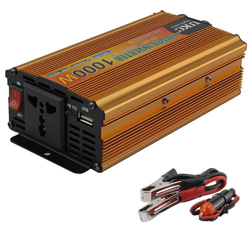 Інвертор автомобільний перетворювач DC AC 12-220В 1000Вт UKC SSK-1000W - фото 3 Інвертор автомобільний перетворювач DC AC 12-220В 1000Вт UKC SSK-1000W - фото 3